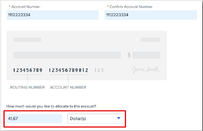 A screenshot of a account  Description automatically generated